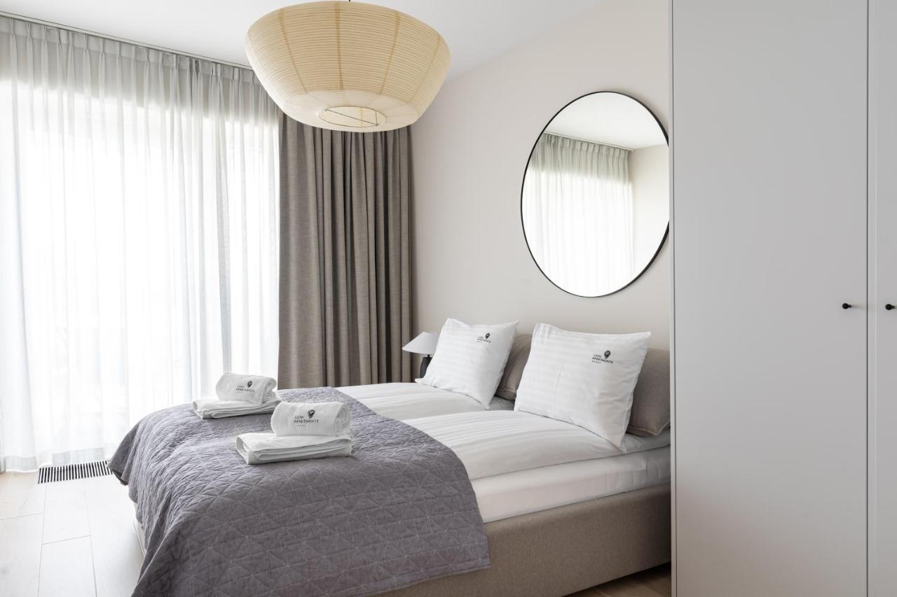 Yacht Park With Sea View By Lion Apartments Gdynia Bagian luar foto