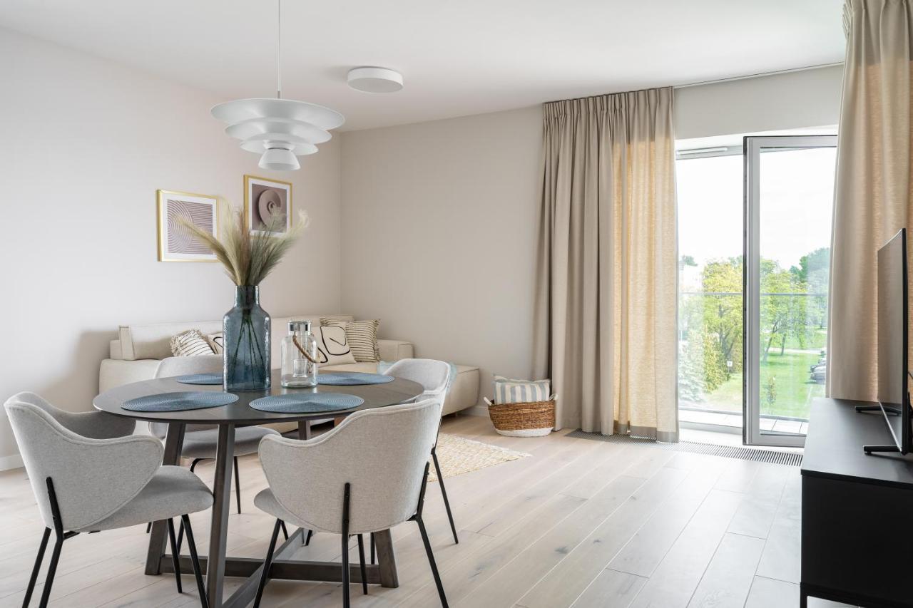 Yacht Park With Sea View By Lion Apartments Gdynia Bagian luar foto